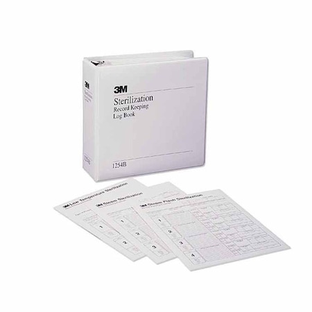 3M Sterilization Record Envelope Steam, 100PK 1254E-S
